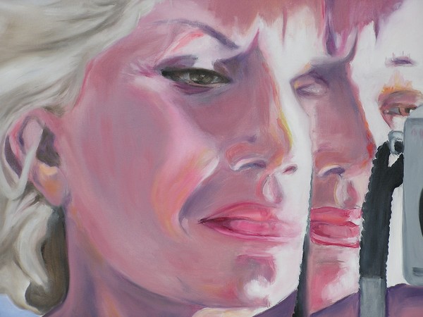Beveled mirror image