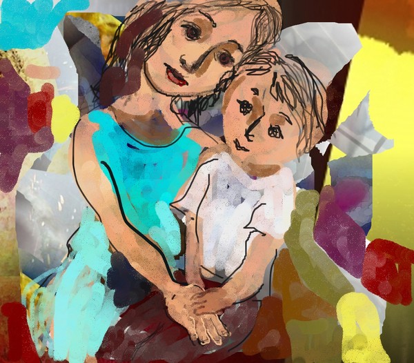 mother with child