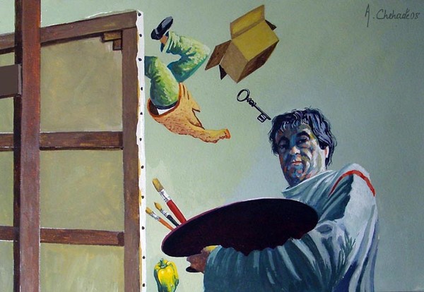 L'INACHEVE (Autoportrait)