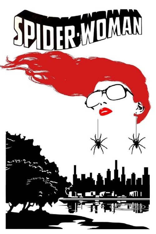 DG-Spider Woman face graphic style