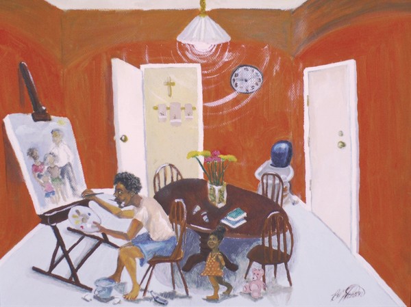 The artist's modern life