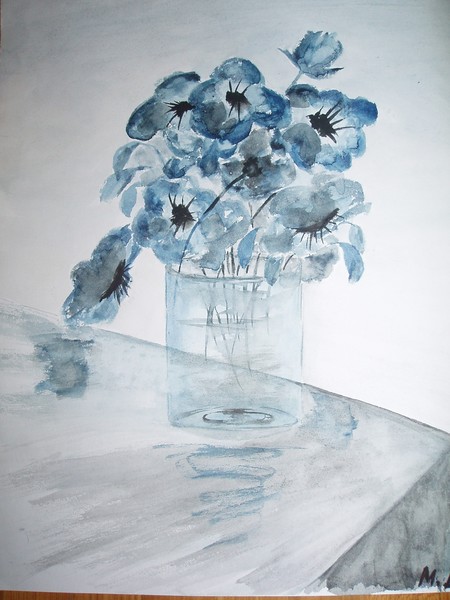 The blu poppies