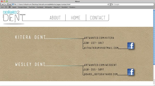 Contact Page