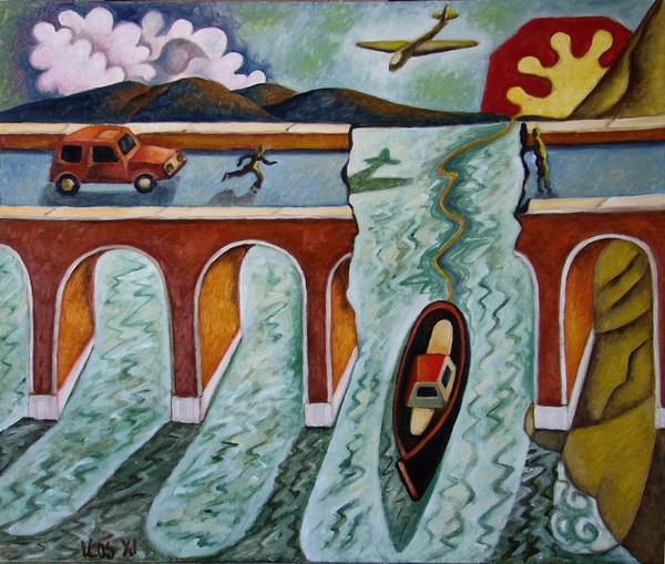 broken bridge