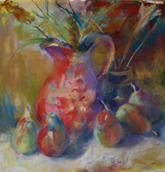Forell Pears and a Pitcher