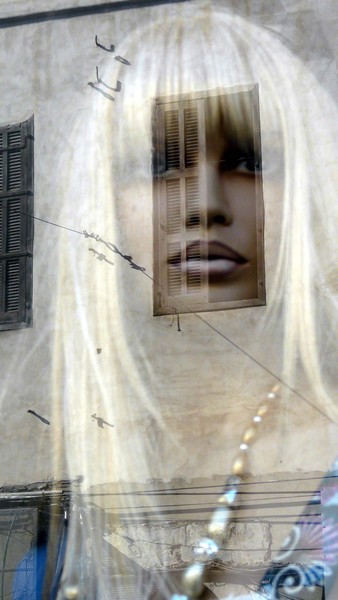 Face in a Window