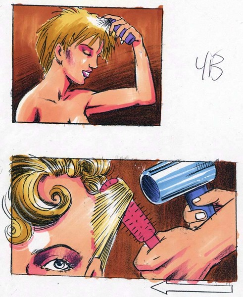 commercial storyboard