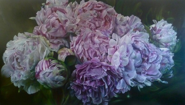 Marcella Kaspar_Cluster of Happiness_122x213cmSOLD