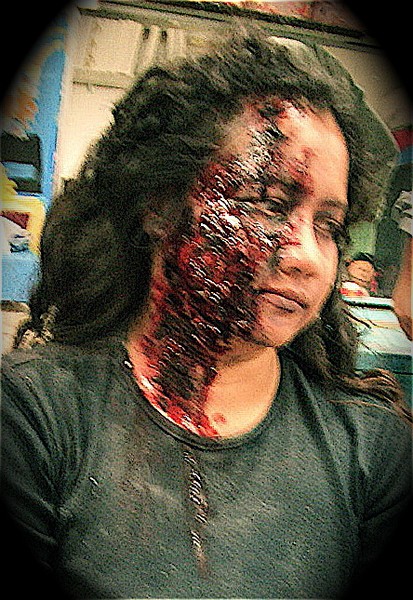 WOMAN GHOUL FACE #1