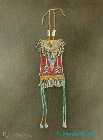 beaded Bag by K Henderson