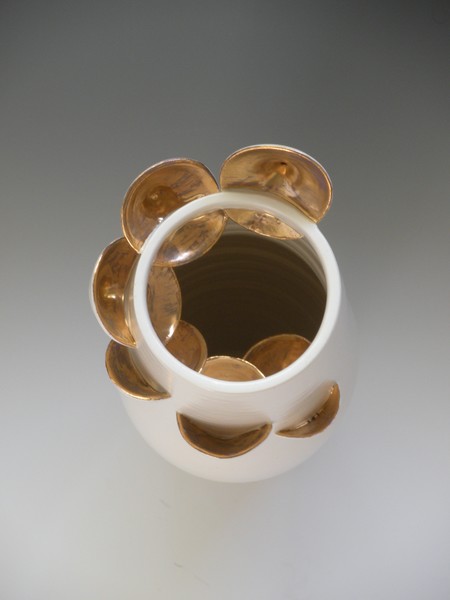 Katherine Dube:  Eclipse Vase (detail)