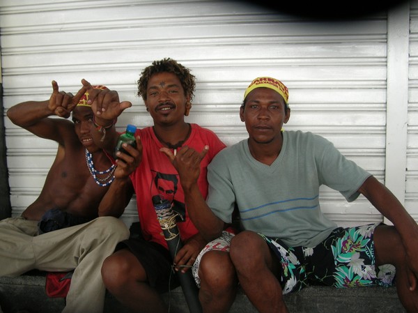 Street kids!