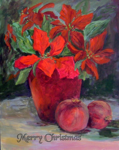 Poinsettia and Pomgranites