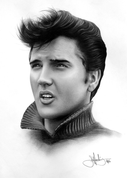 Elvis drawing