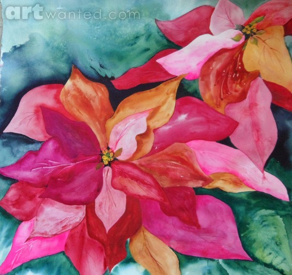 Golden Poinsettia