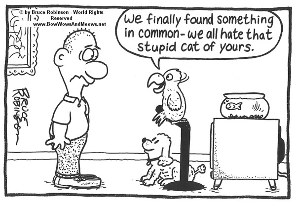 BOW WOWS & MEOWS® DOG Cartoon - 