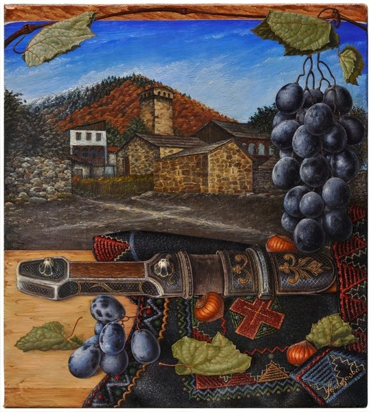 still life.oil on canvas.28,5x25 cm