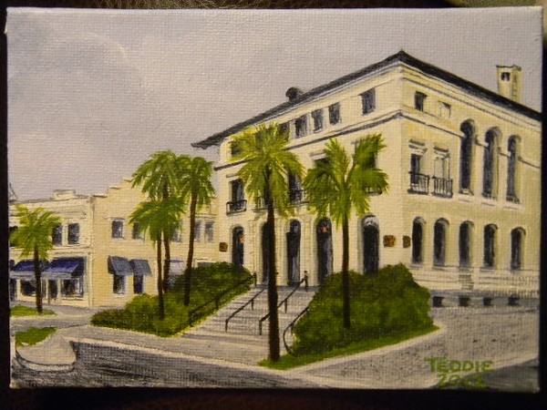historic post office in Fernandina Fl