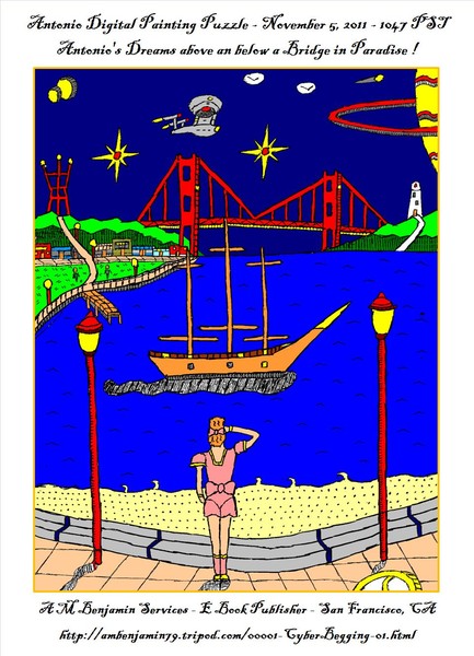 Antonio Dream above n below a Bridge n Paradise
