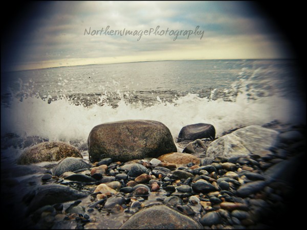 Rocks on the beach