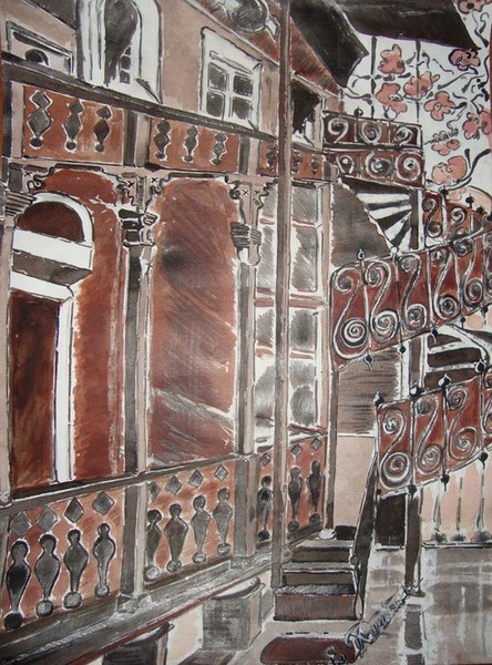 tbilisi court yard
