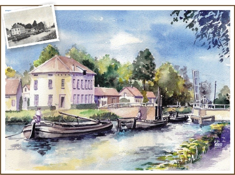 The way it used to be: Burnt Bridge