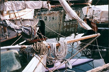 In the harbour