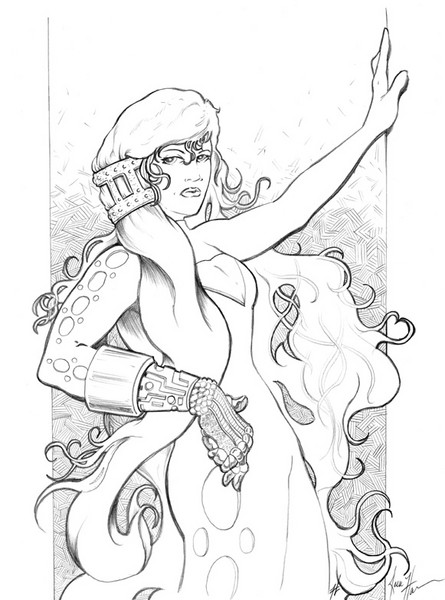 Recent Pencil Character Commission