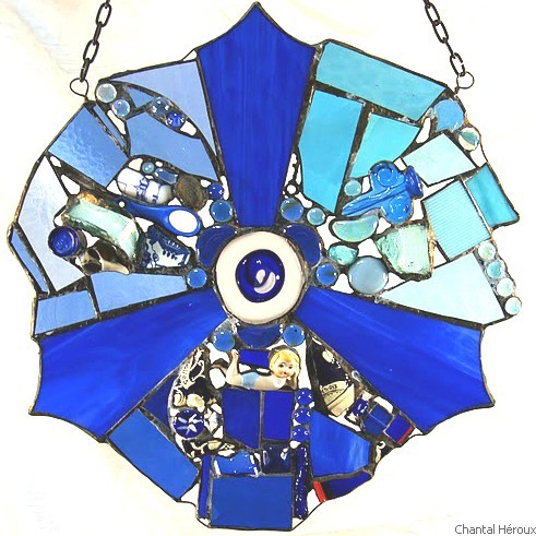 Blue Fan