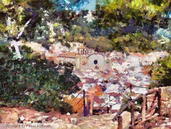 Small town by the coast