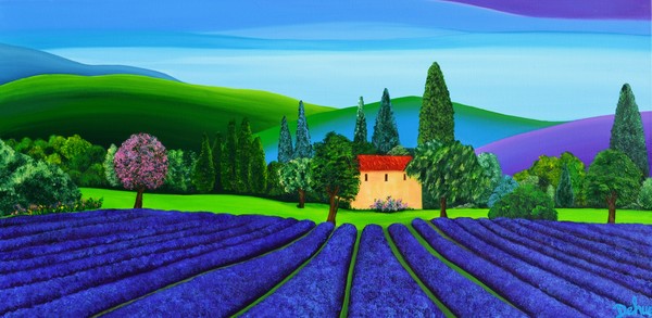 Lavenderlandscape