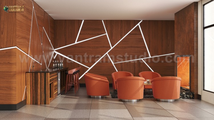 Impressive lobby Ideas 3d interior designers by architectural animation studio