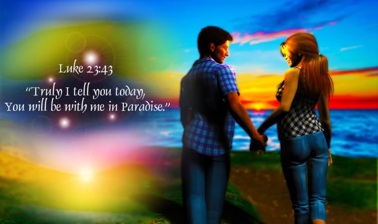 You will be withme Paradise