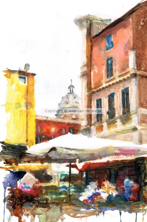 Rome market square