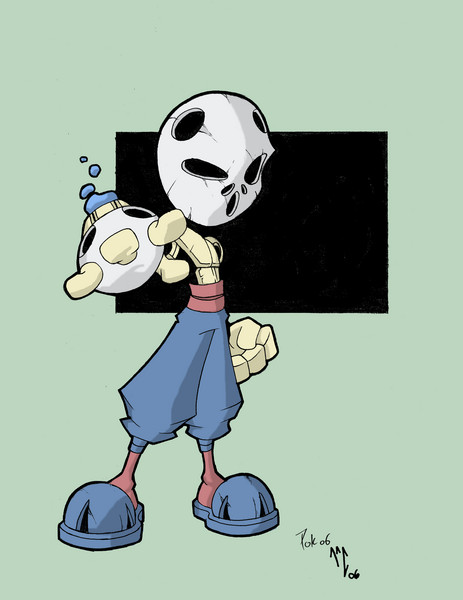 Skull Boy colors