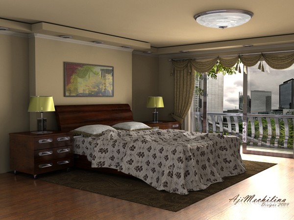 Bedroom / Lightwave 3D