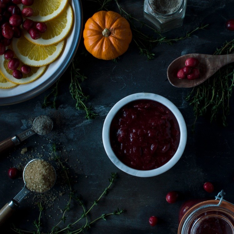 Spiced Orange-Cranberry Sauce
