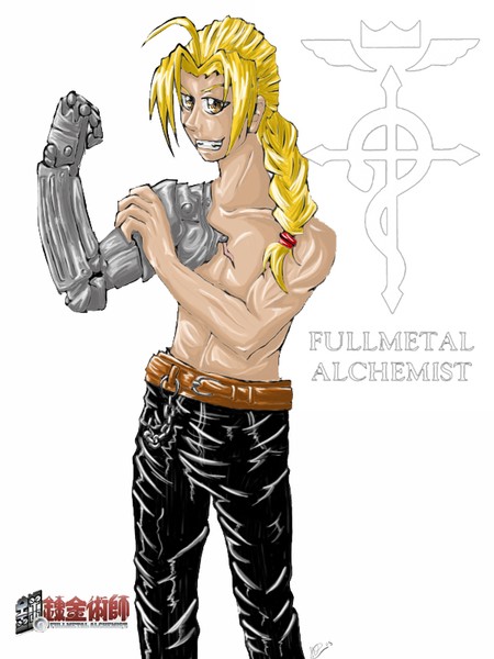 Edward Elric practise CG