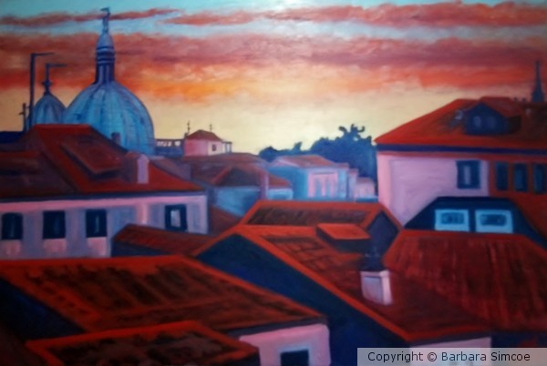 Red Venice Sunset