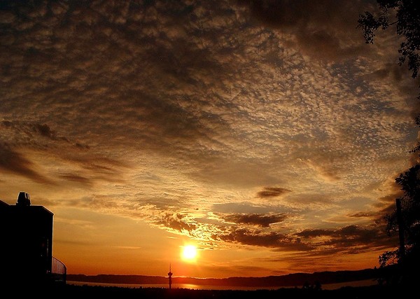 Sunset in Trondheim