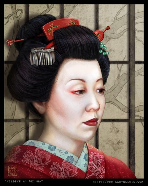 Wildeye as Geisha