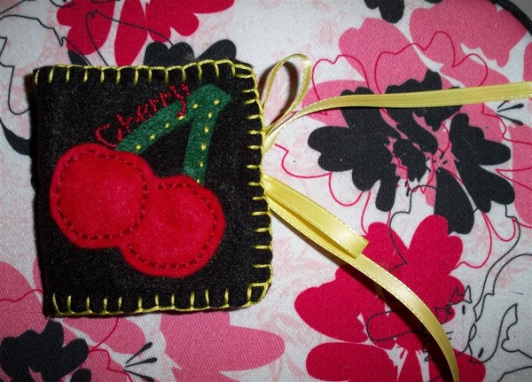 Cherry Needlebook