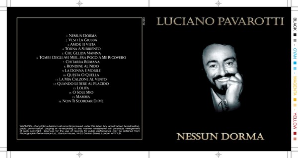 Pavarotti CD cover