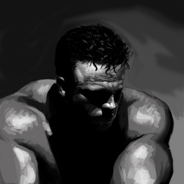 character study black and white