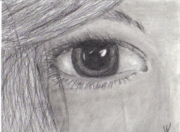 Behind these hazel eyes