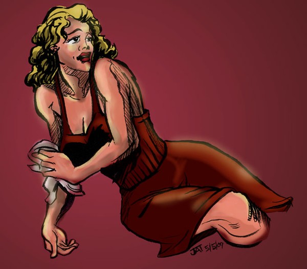 Study from an HJ Ward illustration