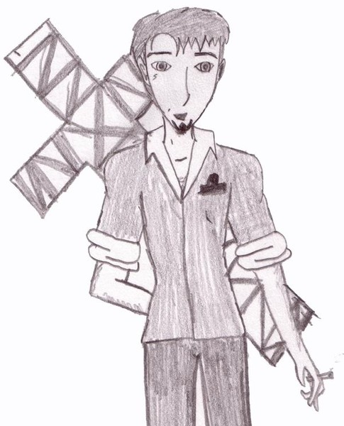 Wolfwood self portrait
