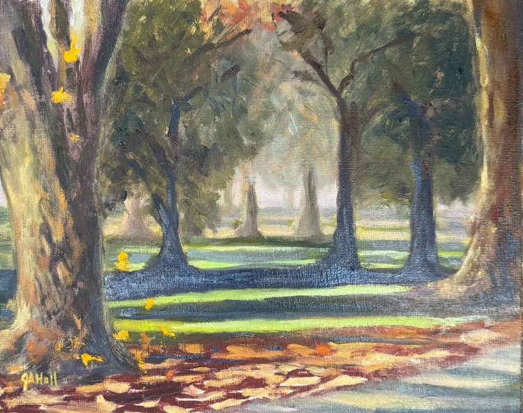 Liberty Park Through the Trees 