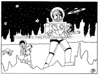Space Ape Love Pretty Lady
