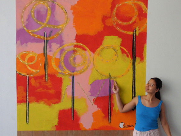 Inside Beauty Huge Mural Painting